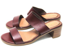 Sugar Halo Block Heel Slide Sandal (Women's) - Brown - Sz 9.5 M