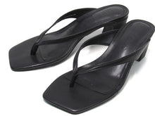 Steve Madden Ninna Blade Heel Thong Sandal (Women's) - Black - Sz 5.5 M