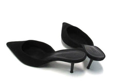 Schutz Julie Kitten Heel Pointed Toe Slide Pump (Women's) - Black - Sz 8.5 B