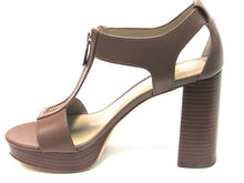 Michael Kors Berkley Platform Mid Sandal (Women's) - Luggage - Sz 7.5 M