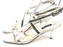 Nine West Hanni Strappy Heeled Sandal (Women's) - Gold - Sz 7.5 M