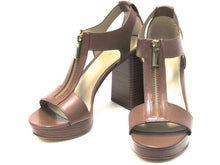 Michael Kors Berkley Platform Mid Sandal (Women's) - Luggage - Sz 7.5 M