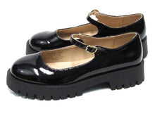 Journee Kamie Mary Jane Platform Flat Shoe (Women's) - Black - Sz 8 W