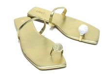 I.N.C. International Concepts Yitta Flat Sandal (Women's) - Gold - Sz 12 M