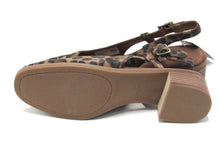 Toms Jaclyn Suede Slingback Pump (Women's) - Brown Sugar Leopard - Sz 6.5 M