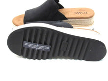 Toms Diana Platform Wedge Sandal (Women's) - Black - Sz 7 M