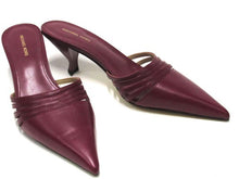 Michael Kors Haisley Kitten Heel Mule Pump (Women's) - Mulberry - Sz 5.5 M