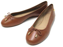 Ralph Lauren Jayna Leather Ballet Flat (Women's) - Polo Tan - Sz 7 M