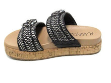 Wild Pair Kayrraf Slip-On FlatForm Sandals (Women's) - Black - Sz 7.5 M