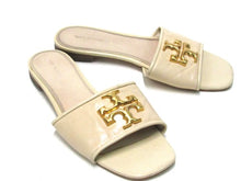 Tory Burch Eleanor Slide Flat Sandal (Women's) - Cream - Sz 9 M