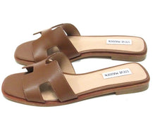 Steve Madden Hadyn Slide Sandal (Women's) - Light Brown - Sz 7.5 M Lft; 8 M Rt.