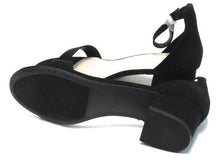 Sugar Noelle Ankle Strap Block Heel Sandal (Women's) - Black - Sz 11 M