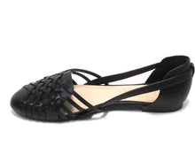 Journee Ekko Strappy Flat Sandal (Women's) - Black - Sz 7.5 M