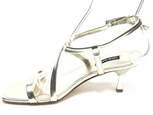Nine West Hanni Strappy Heeled Sandal (Women's) - Gold - Sz 7.5 M