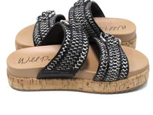 Wild Pair Kayrraf Slip-On FlatForm Sandals (Women's) - Black - Sz 7.5 M