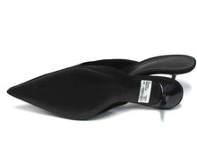 Schutz Julie Kitten Heel Pointed Toe Slide Pump (Women's) - Black - Sz 8.5 B