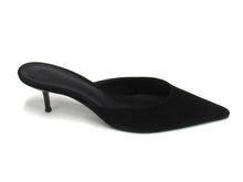 Schutz Julie Kitten Heel Pointed Toe Slide Pump (Women's) - Black - Sz 8.5 B