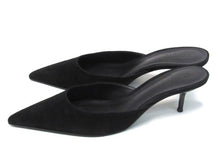 Schutz Julie Kitten Heel Pointed Toe Slide Pump (Women's) - Black - Sz 8.5 B