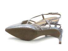 LifeStride Arlo Rhinestone Slingback Dress Pump (Women's) - Silver - Sz 11 W