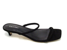 Calvin Klein Limia Kitten Heel Slide Sandal (Women's) - Black - Sz 8 M