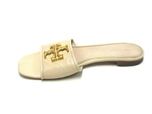 Tory Burch Eleanor Slide Flat Sandal (Women's) - Cream - Sz 9 M