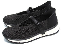 Kenneth Cole Kuerq EZ On Mary Jane Flat Shoe (Women's) - Black - Sz 8 M