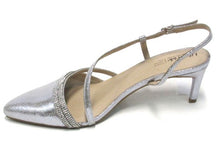 LifeStride Arlo Rhinestone Slingback Dress Pump (Women's) - Silver - Sz 11 W