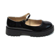 Journee Kamie Mary Jane Platform Flat Shoe (Women's) - Black - Sz 8 W