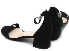 Sugar Noelle Ankle Strap Block Heel Sandal (Women's) - Black - Sz 11 M
