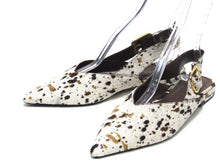 Arezzo Fallon Slingback Pointed Toe Flat (Women's) - Natural - Multi - Sz 8.5 B