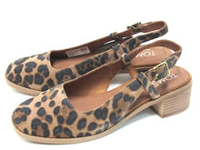 Toms Jaclyn Suede Slingback Pump (Women's) - Brown Sugar Leopard - Sz 6.5 M