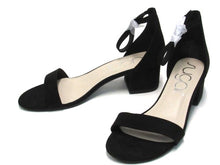 Sugar Noelle Ankle Strap Block Heel Sandal (Women's) - Black - Sz 11 M