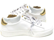 Karl Lagerfeld Georgia Fashion Sneaker (Women's) - White/Gold - Sz 7.5 M