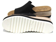 Toms Diana Mule Flatform Slip-On Sandal (Women's) - Black - Sz 7.5 M