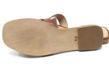 Steve Madden Hadyn Slide Sandal (Women's) - Light Brown - Sz 7.5 M Lft; 8 M Rt.