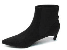 Bandolino Celebrate Kitten Heel Dress Ankle Boot (Women's) - Black - Sz 10 M