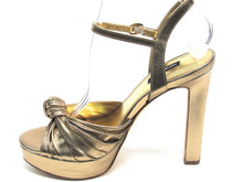 Nine West Windee Platform Sandal (Women's) - Gold - Sz 7.5 M