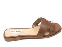 Steve Madden Hadyn Slide Sandal (Women's) - Light Brown - Sz 7.5 M Lft; 8 M Rt.
