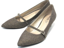 LifeStride Madelyn Glitter Pump (Women's) - Brown - Sz 7.5 W