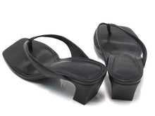 Steve Madden Ninna Blade Heel Thong Sandal (Women's) - Black - Sz 5.5 M