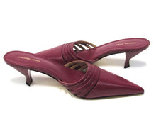 Michael Kors Haisley Kitten Heel Mule Pump (Women's) - Mulberry - Sz 5.5 M