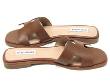 Steve Madden Hadyn Slide Sandal (Women's) - Light Brown - Sz 7.5 M Lft; 8 M Rt.