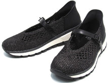 Kenneth Cole Kuerq EZ On Mary Jane Flat Shoe (Women's) - Black - Sz 8 M