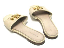 Tory Burch Eleanor Slide Flat Sandal (Women's) - Cream - Sz 9 M