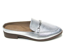 Aerosoles Erik Loafer Mule Flat Slide (Women's) - Metallic Silver - Sz 8 M