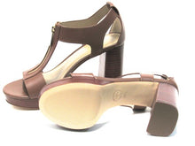 Michael Kors Berkley Platform Mid Sandal (Women's) - Luggage - Sz 7.5 M