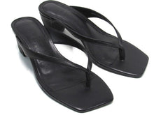 Steve Madden Ninna Blade Heel Thong Sandal (Women's) - Black - Sz 5.5 M