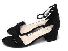 Sugar Noelle Ankle Strap Block Heel Sandal (Women's) - Black - Sz 11 M