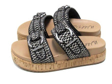 Wild Pair Kayrraf Slip-On FlatForm Sandals (Women's) - Black - Sz 7.5 M