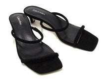Calvin Klein Limia Kitten Heel Slide Sandal (Women's) - Black - Sz 8 M